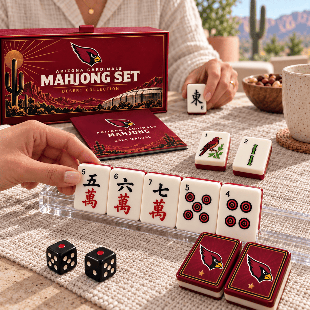 Premium ARCD Mahjong Tiles Set PVNA