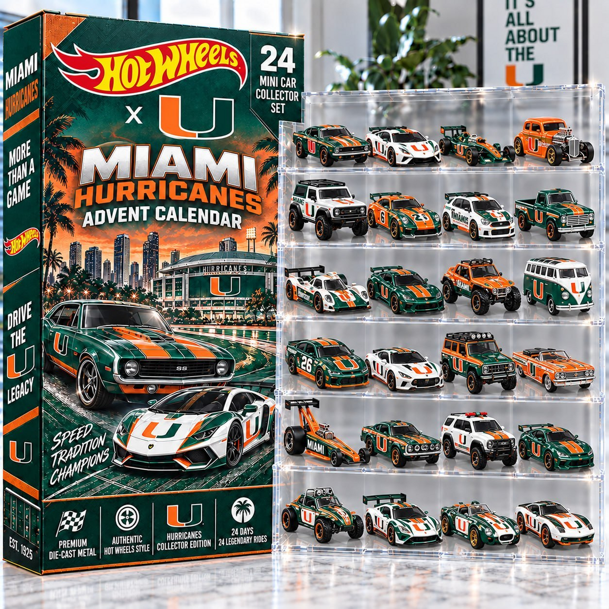 MHC Premium Mini Car Advent Calendar LNTH