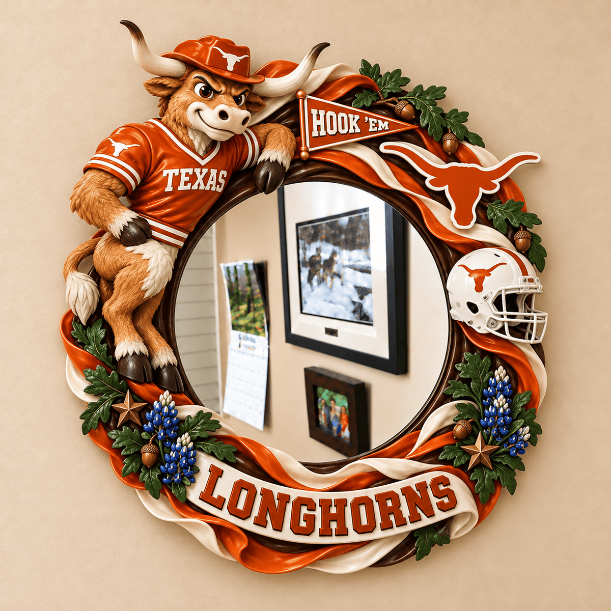 TLS 3D Mascot Wall Mirror DNBN