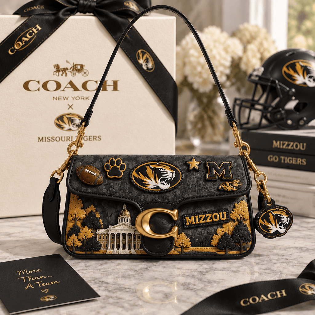Premium MSGT Coach Shoulder Cross With Charm LNTH