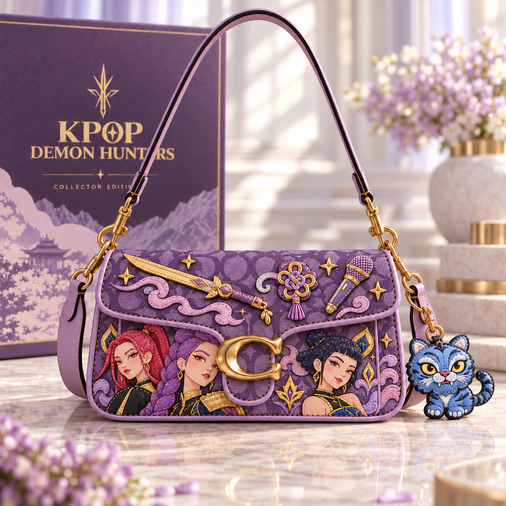 Premium KDH Coach Shoulder Cross With Charm NPL