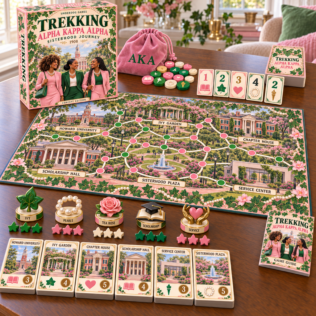 AKA Premium Trekking Adventure Board Game NHVH