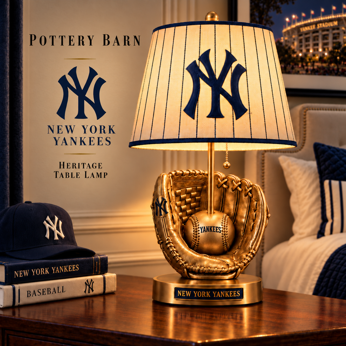 NYY Heritage Table Lamp NTKO