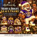 LSU GLITTER CHRISTMAS COLLECTOR HQH