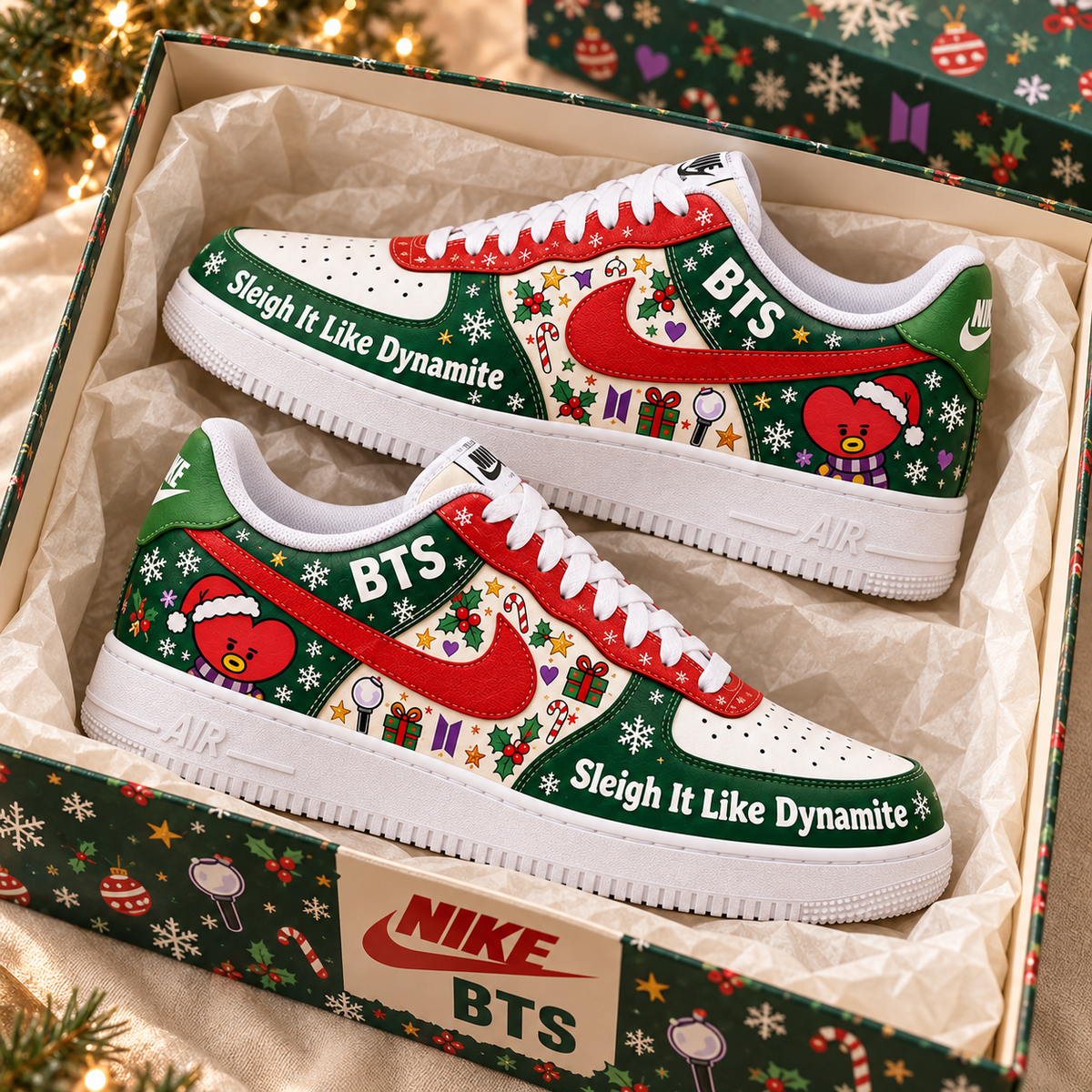 BTS Premium Christmas Low-Top Sneaker PTKL