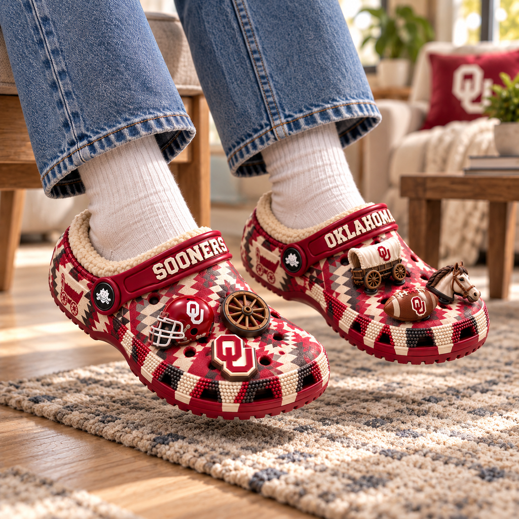 OSN Premium Fleece-Lined Crocs Clogs NTTB