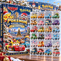 PKM Premium Character Die-Cast Cars Christmas Advent Calendar NTNA