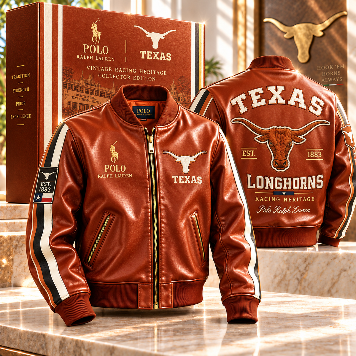 TLS PREMIUM LEATHER BOMBER JACKET NTNA
