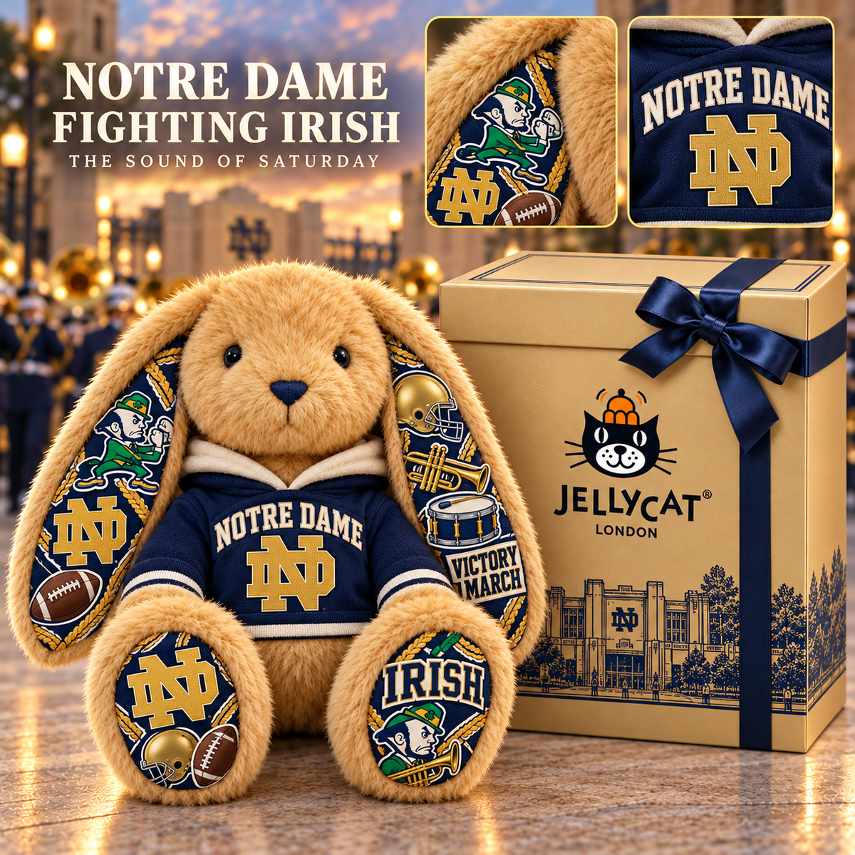 NDFI Premium Bunny Plush Toy TNSM