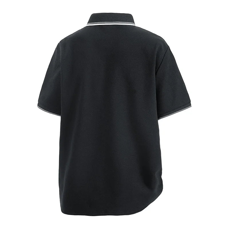 Oversized Men 7XL Polo Shirt 8XL 2026 Summer 95% Cotton Breathable Short Sleeve Collar Business Shirt Golf Man Top Clothes