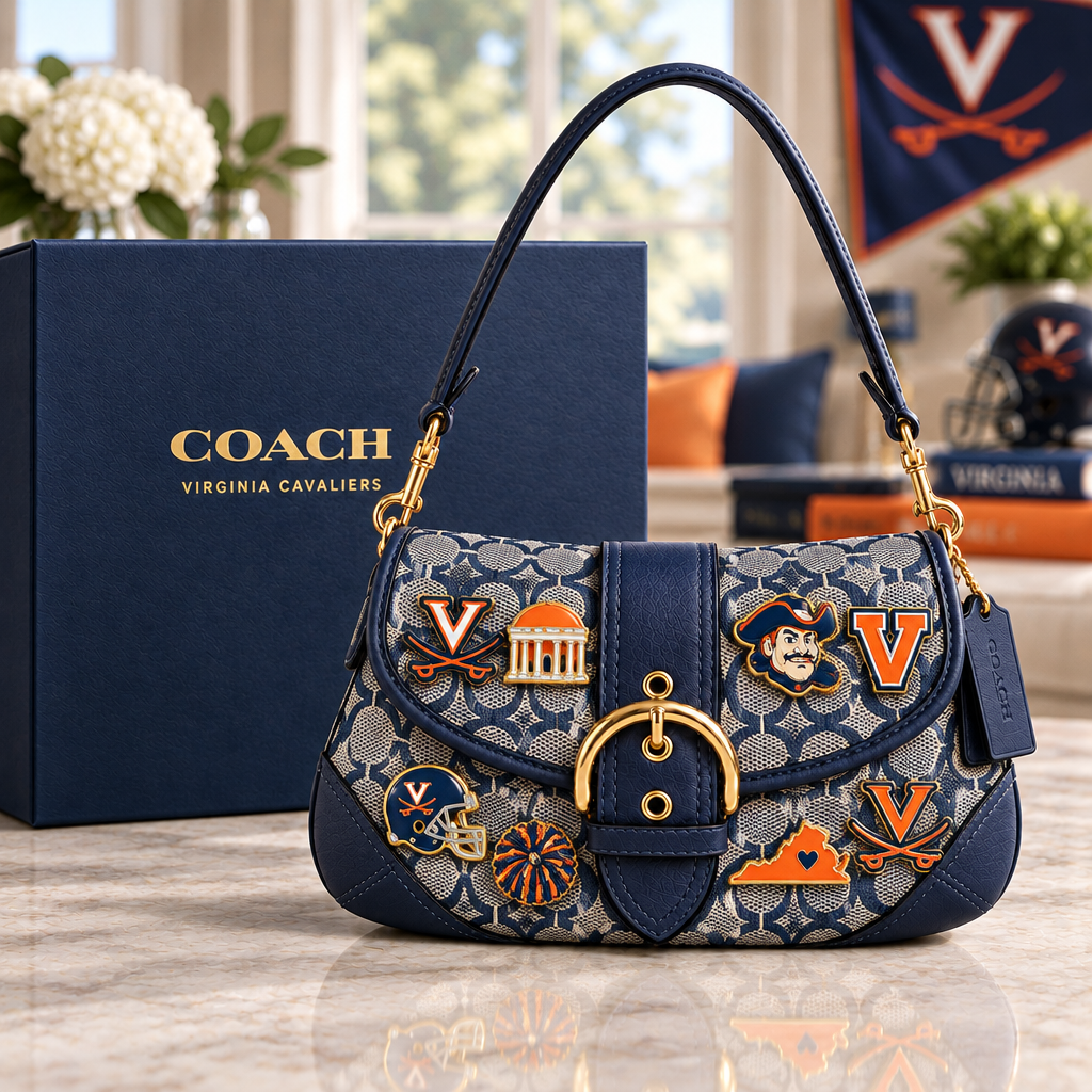 Virginia Cavaliers Soho Bag With Charm
