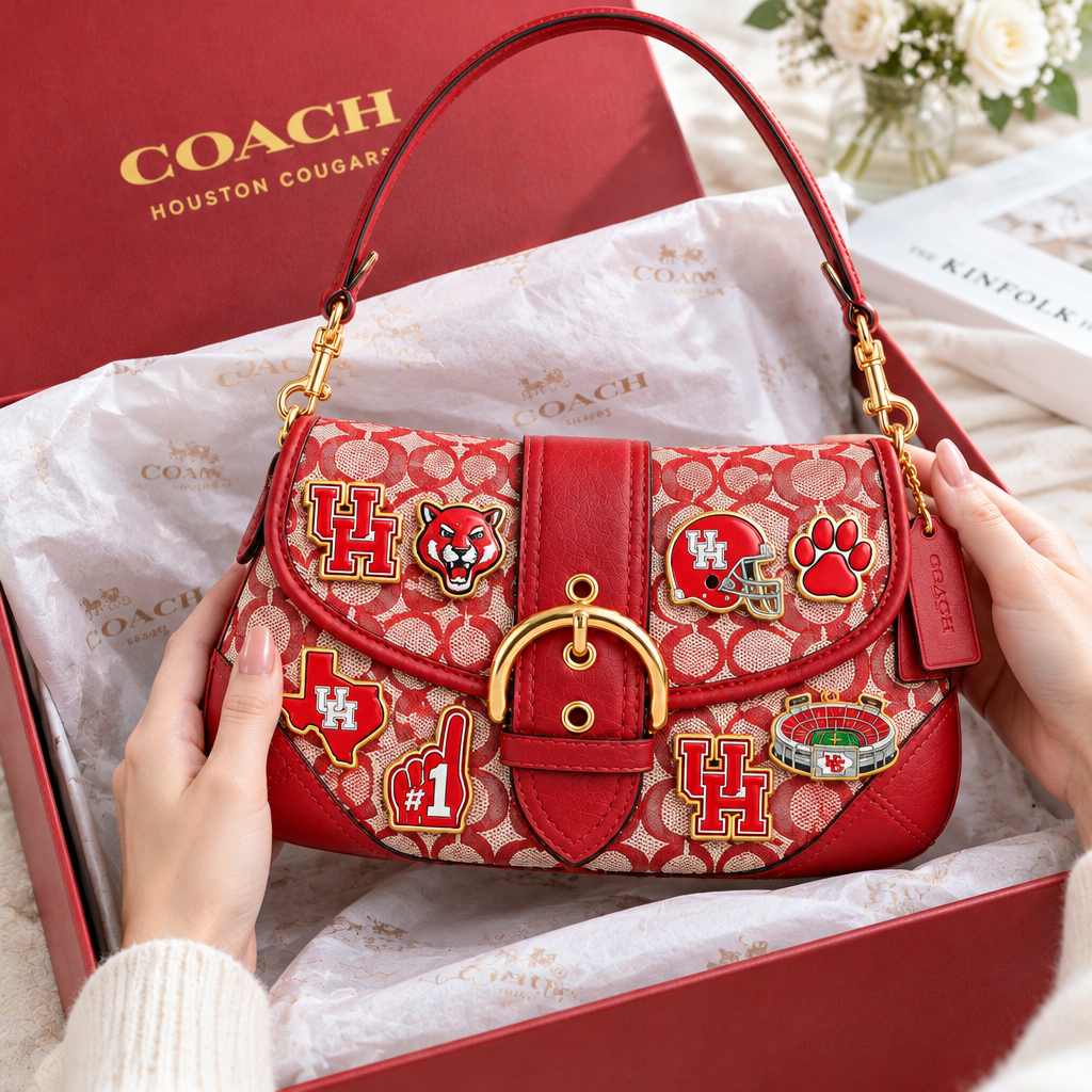 Houston Cougars Soho Bag With Charm