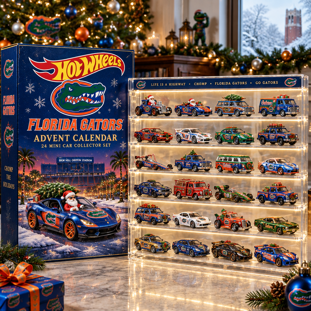 Florida Gators Premium Mini Car Advent Calendar