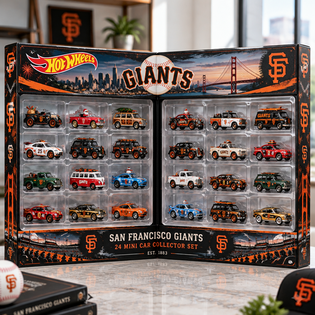 San Francisco Giants Premium Mini Car Advent Calendar