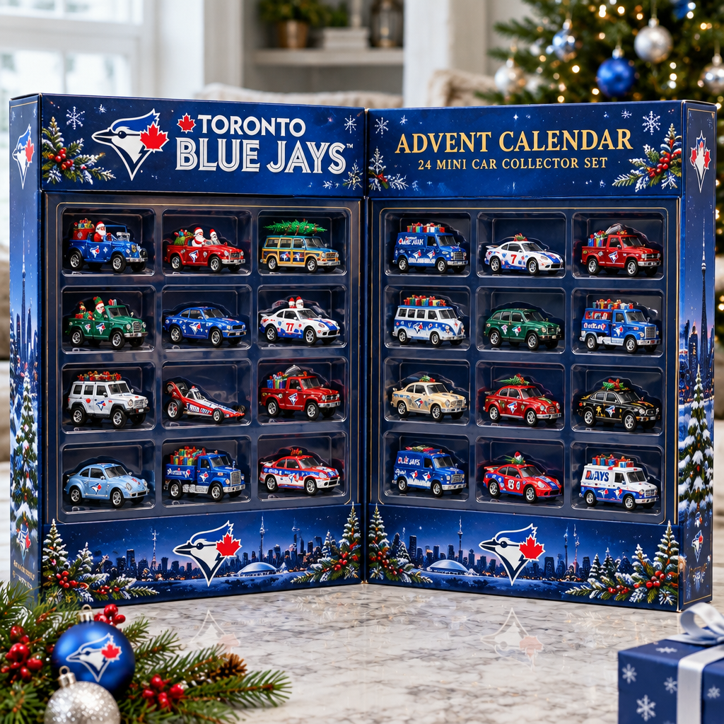 Toronto Blue Jays Premium Mini Car Advent Calendar