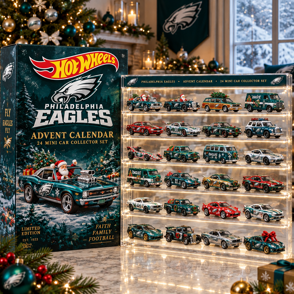 Philadelphia Eagles Premium Mini Car Advent Calendar