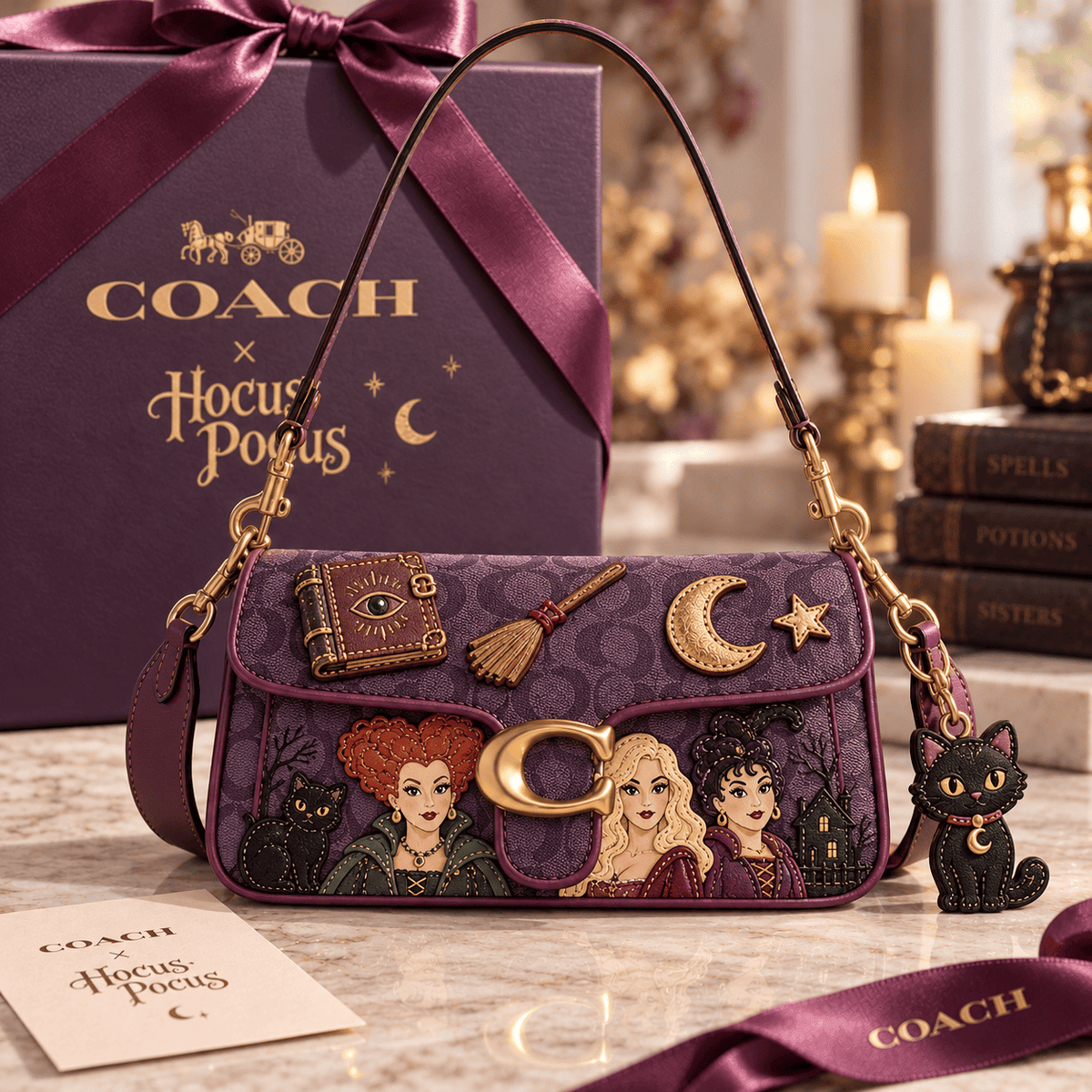Premium HCPC Coach Shoulder Cross With Charm NPL