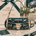 Premium PLDE Coach Shoulder Cross With Charm LNTH