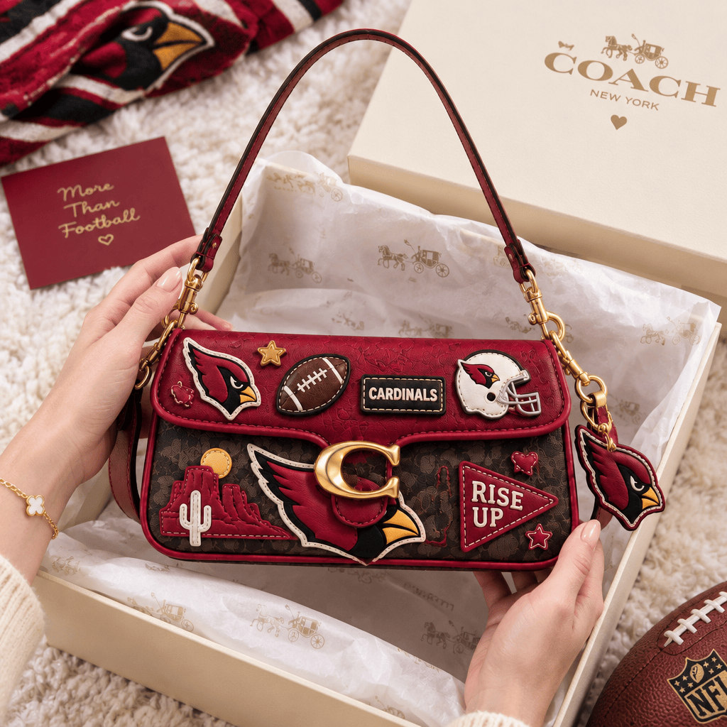 Premium ARCD Coach Shoulder Cross With Charm LNTH