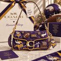 Premium MNV Coach Shoulder Cross With Charm LNTH