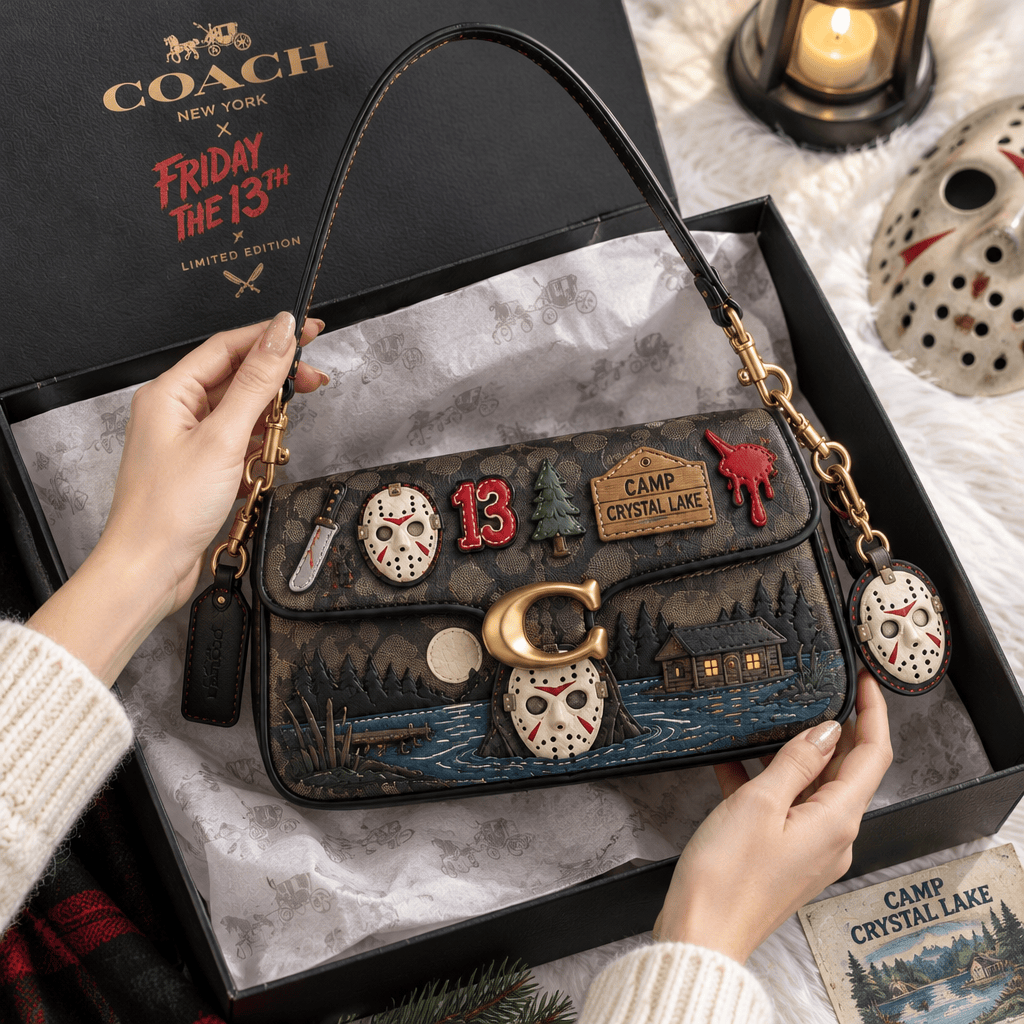 Premium F13 Coach Shoulder Cross With Charm LNTH